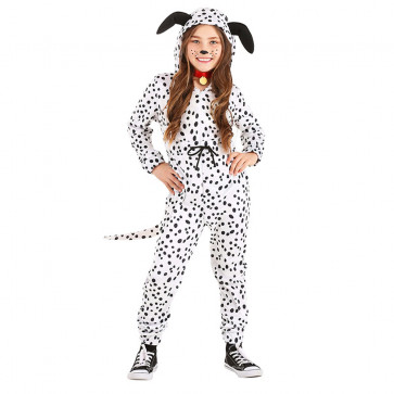 Dalmation Costume - Kids Cozy Dalmatian Jumpsuit Cosplay