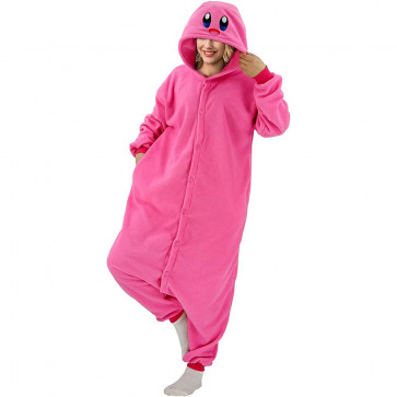 Kirby Costume - Onesie Jumpsuit Kirby Cosplay