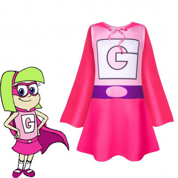 Gretel From Hamster And Gretel Lycra Cosplay Costume