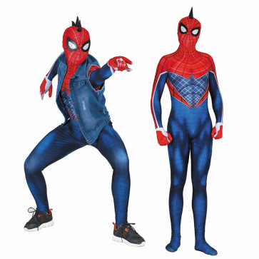 Spider Man Across The Spider Verse Spider Punk Costume - Spider Punk Cosplay
