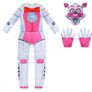 Funtime Foxy Five Nights At Freddy's Lycra Cosplay Costume
