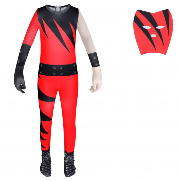 Wrestler Kane WWE Lycra Cosplay Costume