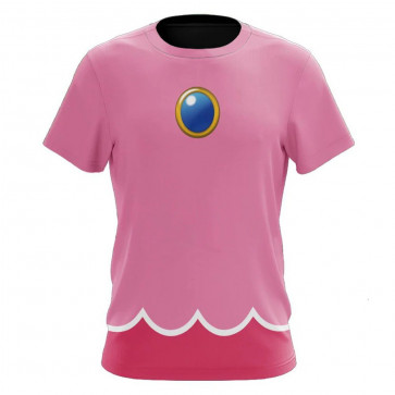 Super Mario Bros Movie 2023 Princess Peach T-Shirt - Princess Peach Cosplay Costume T-Shirt