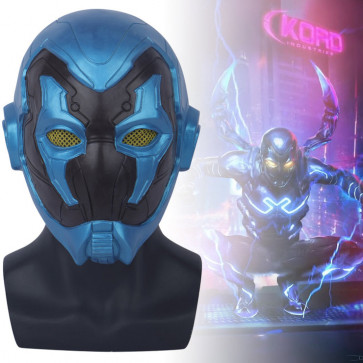 Blue Beetle Mask - Blue Beetle Cosplay Costume Mask