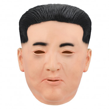 Kim Jong Un Mask - Full Face Mask Kim Jong Un Cosplay Costume Prop