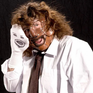Mick Foley Mask - WWE Mankind Mask Mick Foley Cosplay Costume Prop
