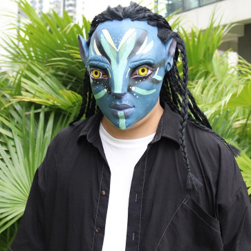 Avatar Neytiri Mask - Full Face Mask Na'vi Neytiri Cosplay Costume Prop