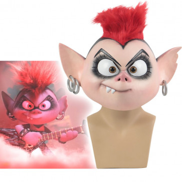Trolls World Tour 2 Queen Barb Mask - Queen Barb Cosplay Costume Mask