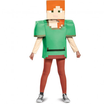 Minecraft Alex Costume - Girls Minecraft Alex Cosplay