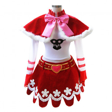 Perona From One Piece Film Red Cosplay Costume