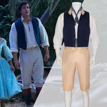 The Little Mermaid Movie 2023 Prince Eric Costume - Prince Eric Cosplay