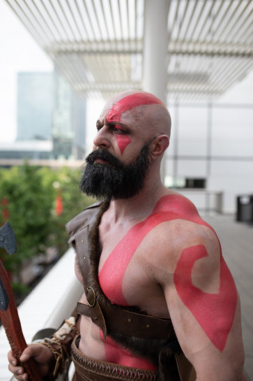 Kratos Beard Prop God Of War Cosplay Costume