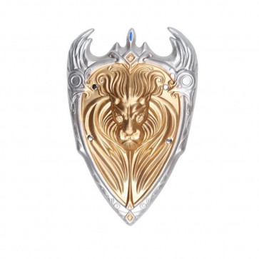 King Llane Lion Shield From World Of Warcraft WOW Movie Cosplay Costume Prop