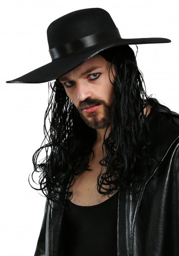 Undertaker Hat - Black Fedora Deadman Hat Undertaker Cosplay Costume Prop