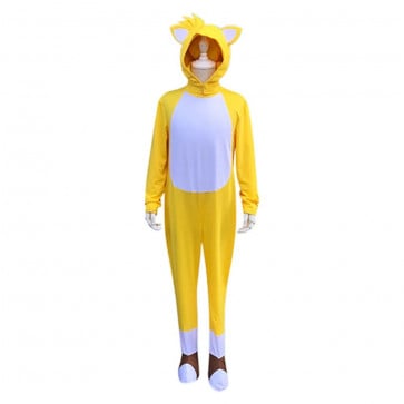 Tails Sonic The Hedgehog Miles Prower Cosplay Costume