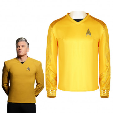 Star Trek Strange New Worlds Christopher Pike Costume - Uniform Christopher Pike Cosplay