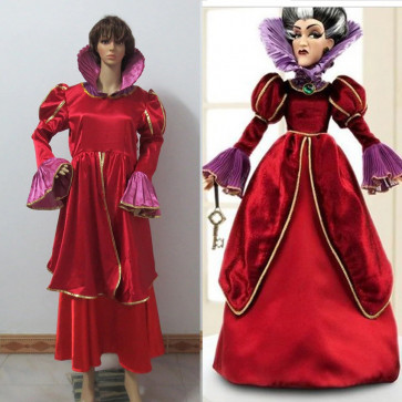Wicked Stepmother Red Dress Costume