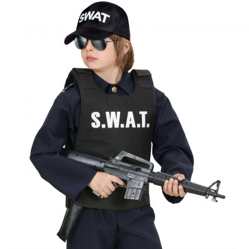 SWAT Team Kids Cosplay Costume