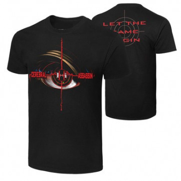 WWE Triple H Costume - Black Shirt Cerebral Assassin Triple H Cosplay
