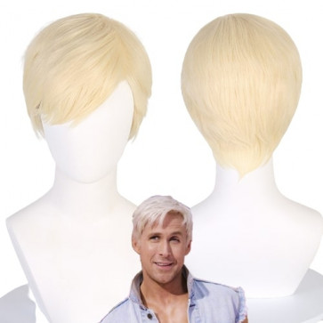 Barbie Movie 2023 Ken Wig - Ken Cosplay Costume Wig