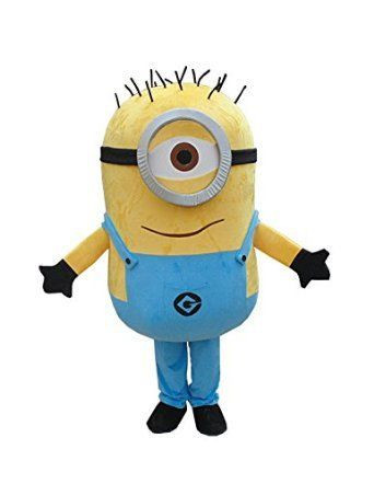 Taille Adulte Moi Moche et Mignon Mascotte Costume Halloween Cosplay Neuf US 