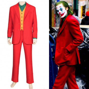 Joker Red Suit Costume