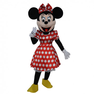 Giant Minnie Mouse Cosplay Halloween Costume Mascot