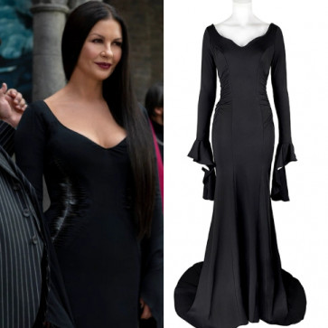 Morticia Addams The Addams Family Cosplay Costume