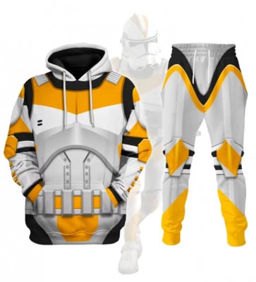 Stars Wars Clone Trooper Costume - Hoodie Sweatpants Clone Trooper Cosplay