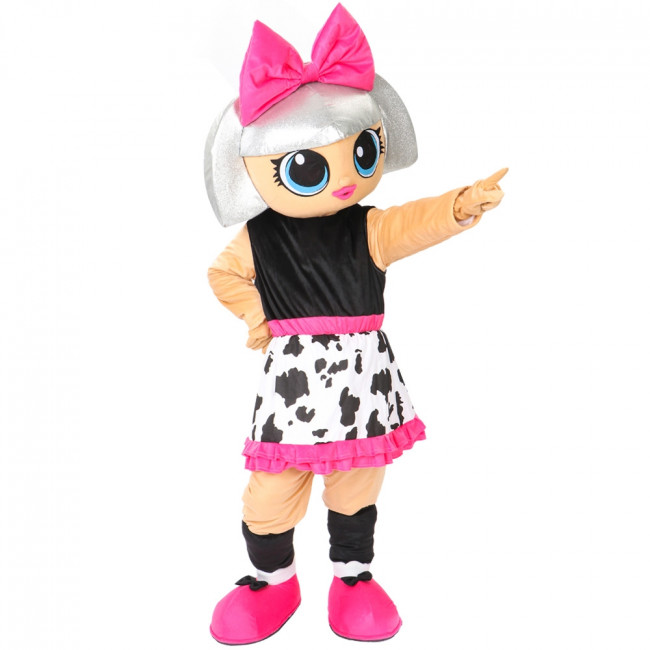 LOL DOLL Mascot Diva Costume cosplay botarga halloween cartoon Cielito MASCOTS