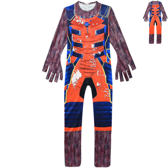 Disney Store Rocket Raccoon Size 6 Costume PJ Pajamas Guardians Of The Galaxy 