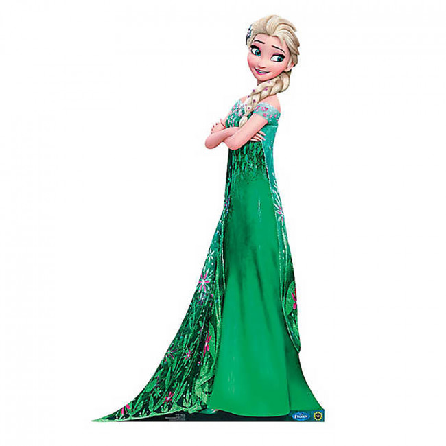 elsa frozen green dress