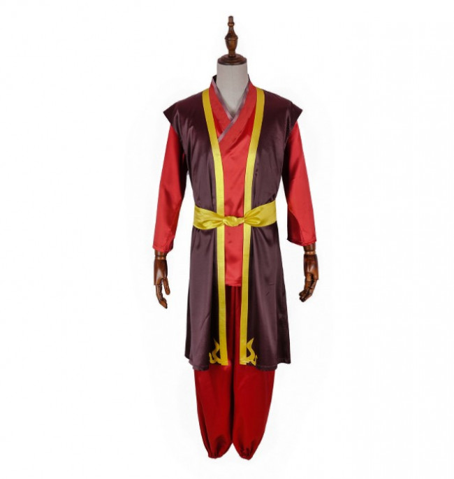 Avatar The Last Airbender prince Zuko Cosplay Costume 