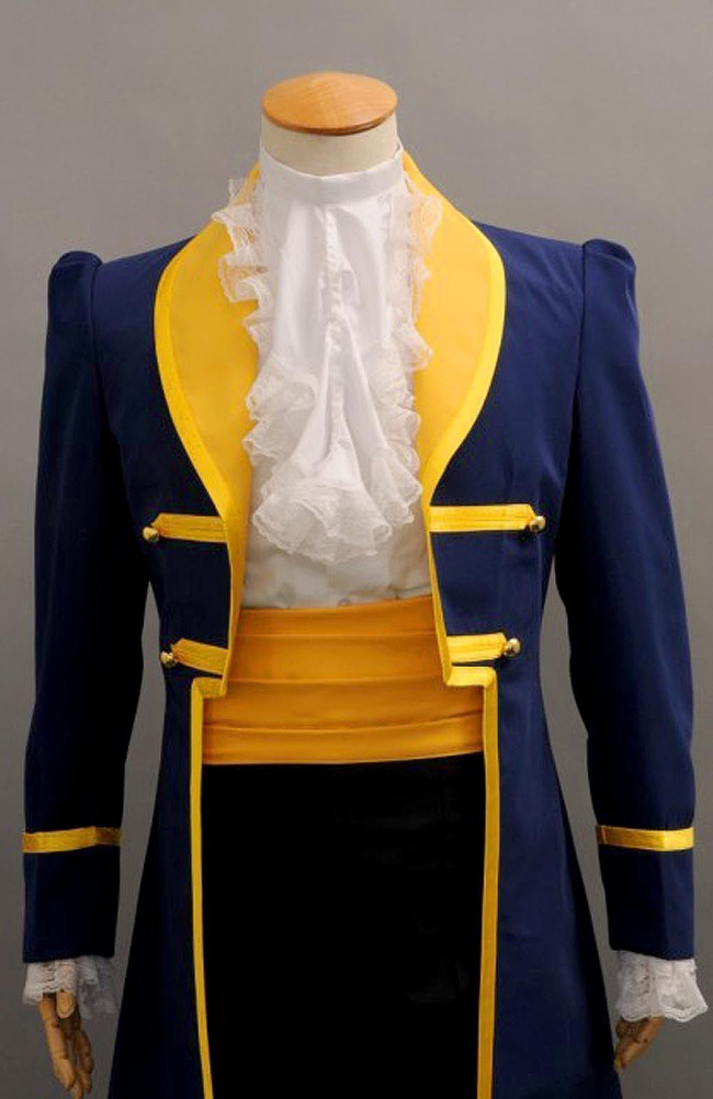 Disney Beauty And The Beast Prince Cosplay Costume For Men