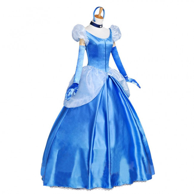 Disney Cinderella Princess Cosplay Outfit For Children and Adults ...