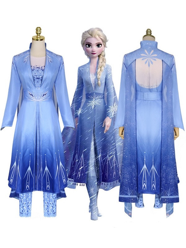 elsa blue dress frozen