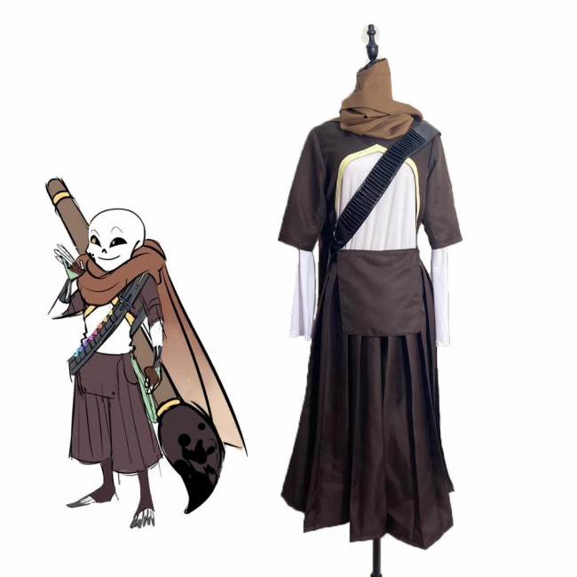 Undertale Ink Sans Costume - Ink Sans Cosplay | Costume Party World