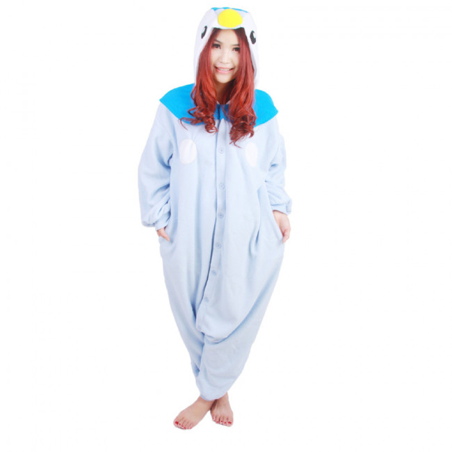 Pokemon Piplup Costume - Onesie Jumpsuit Piplup Cosplay | Costume Party ...