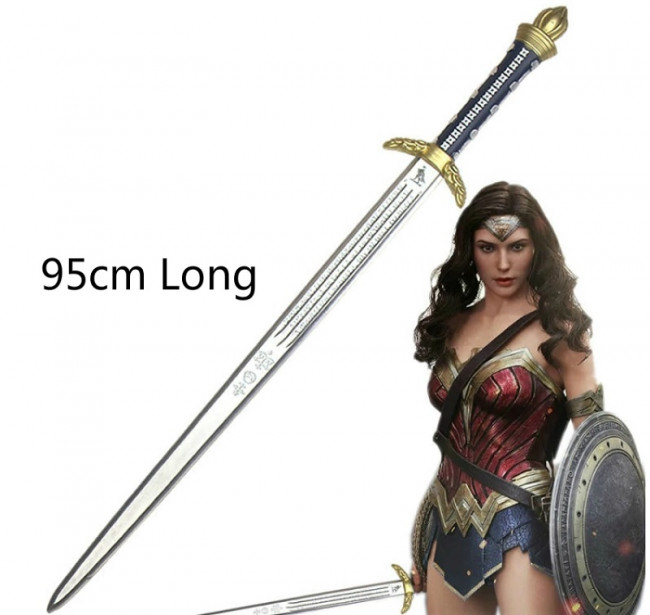 New Wonder Woman Cosplay FRP Fiberglass Sword Shield Great Collection Cos Props