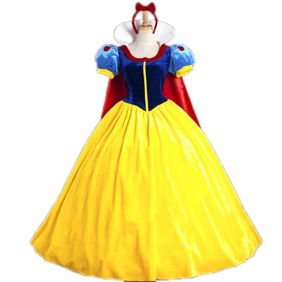 Ongekend Disney Snow White Cosplay Outfit For Children and Adults Halloween KX-63