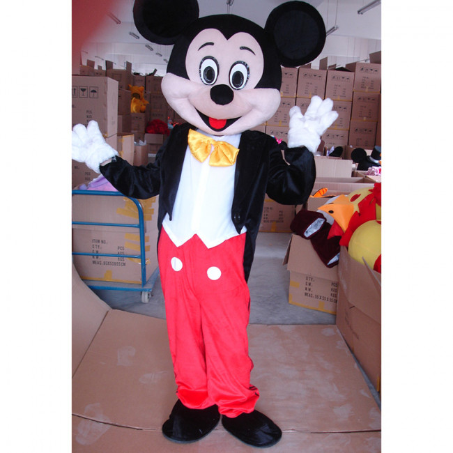 Hot Sale Mickey and Minnie Mouse Adult Size Cosplay Costume Party Fancy Dress