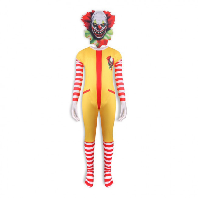 Evil Scary Ronald McDonald Cosplay Costume | Costume Party World