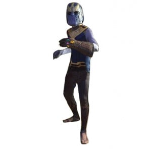 Kids Thanos Infinity War Complete Cosplay Costume Lycra