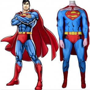 Comic Book Superman Tights Costume