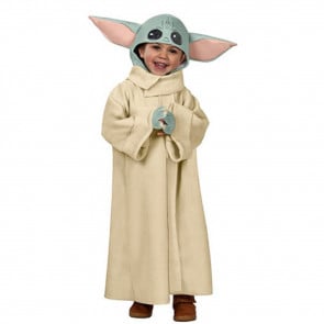 Kids Baby Yoda Cosplay Costume