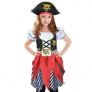 Girls Pirate Dress Costume