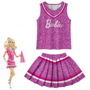 Barbie Costume - Cheerleaders Barbie Cosplay