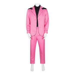 Elvis Movie 2022 Pink Suit Cosplay Costume