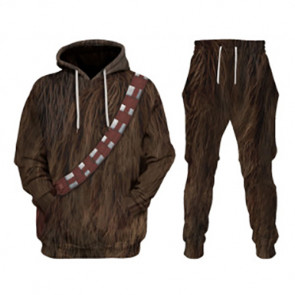 Star Wars Chewbacca Costume - Hoodie Sweatpants Chewbacca Cosplay