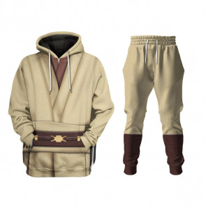 Star Wars Obi-Wan Kenobi Costume - Hoodie Sweatpants Obi-Wan Kenobi Cosplay